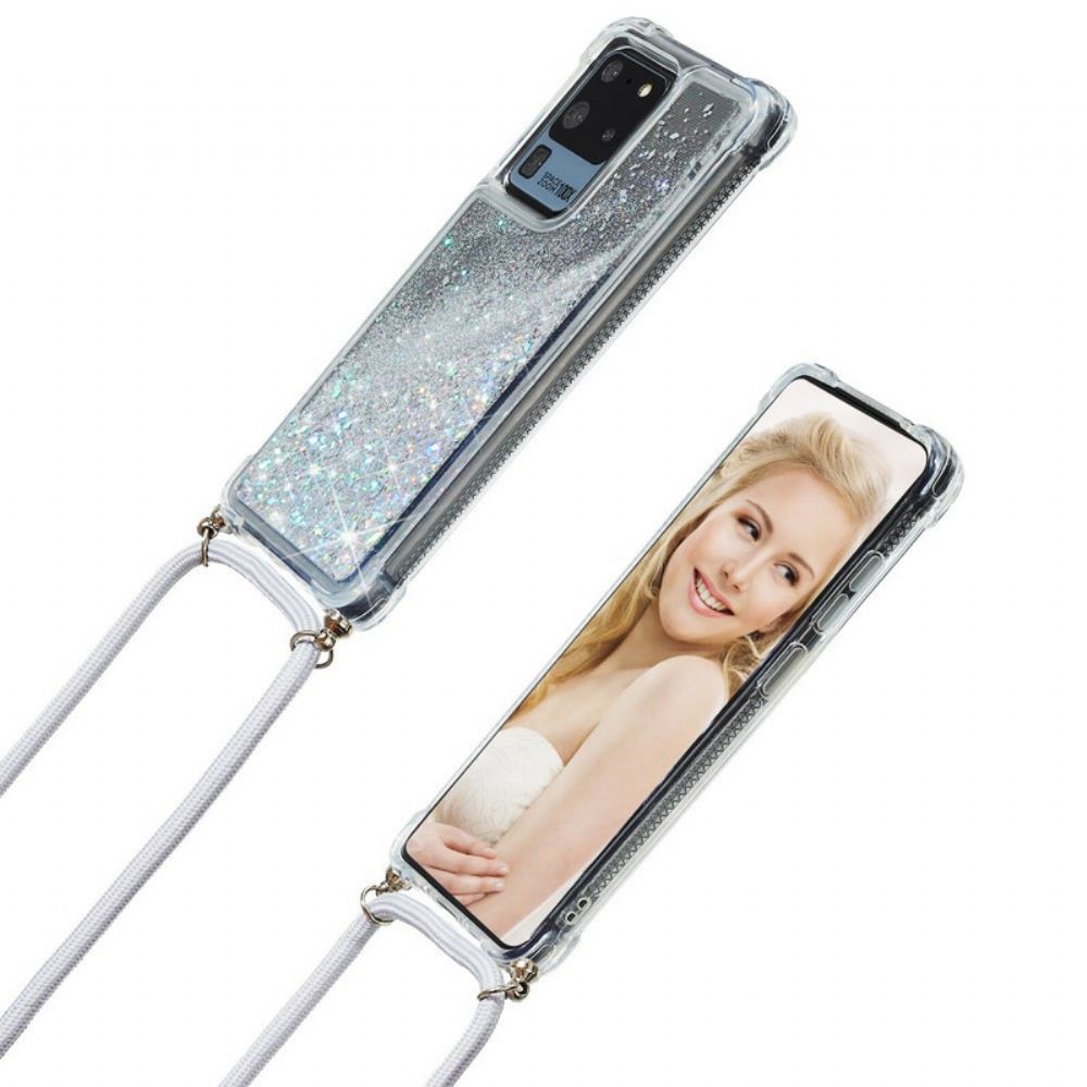 Kryty Na Mobil Na Samsung Galaxy S20 Ultra Flitry Se Šňůrou