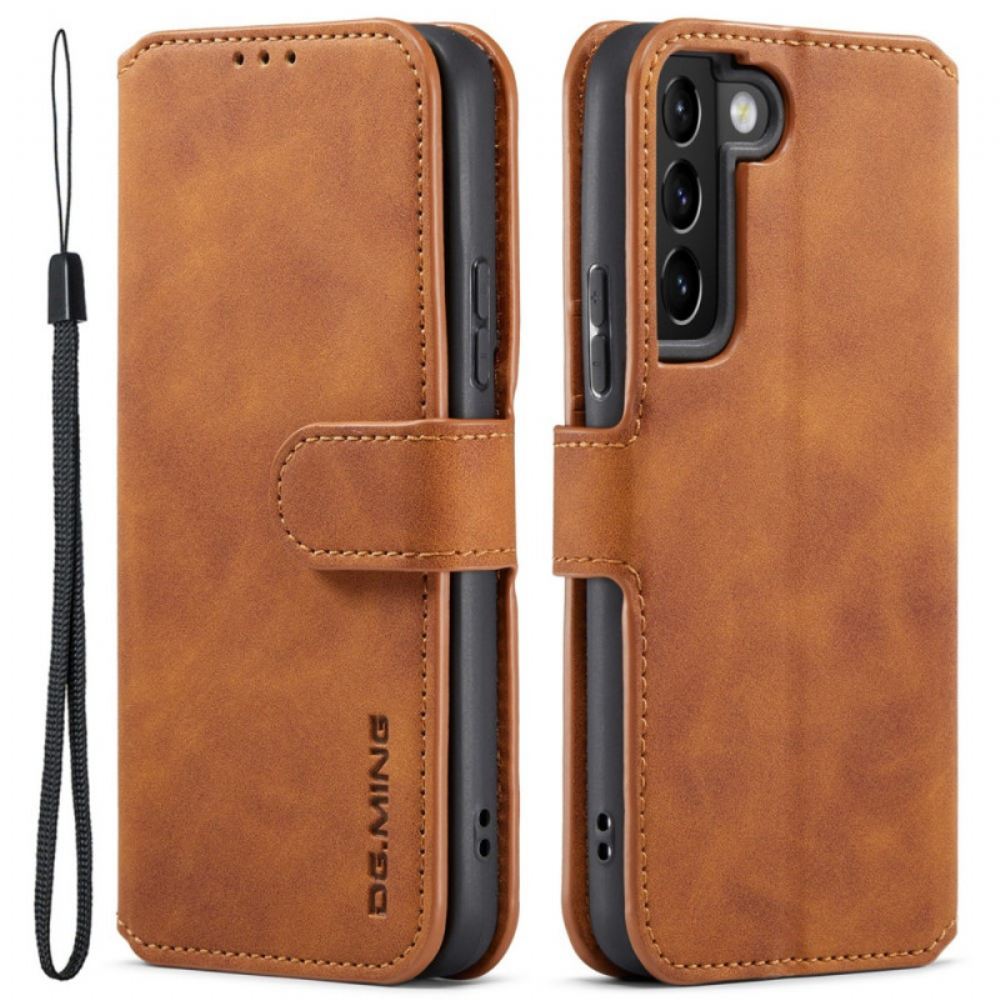 Flipové Pouzdro Na Samsung Galaxy S22 5G Dg.ming Retro