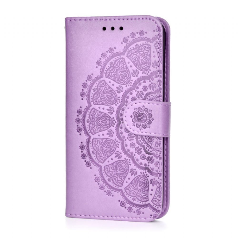 Flipové Pouzdro Na Samsung Galaxy S22 5G Mandala Totem