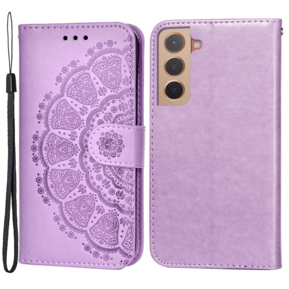 Flipové Pouzdro Na Samsung Galaxy S22 5G Mandala Totem