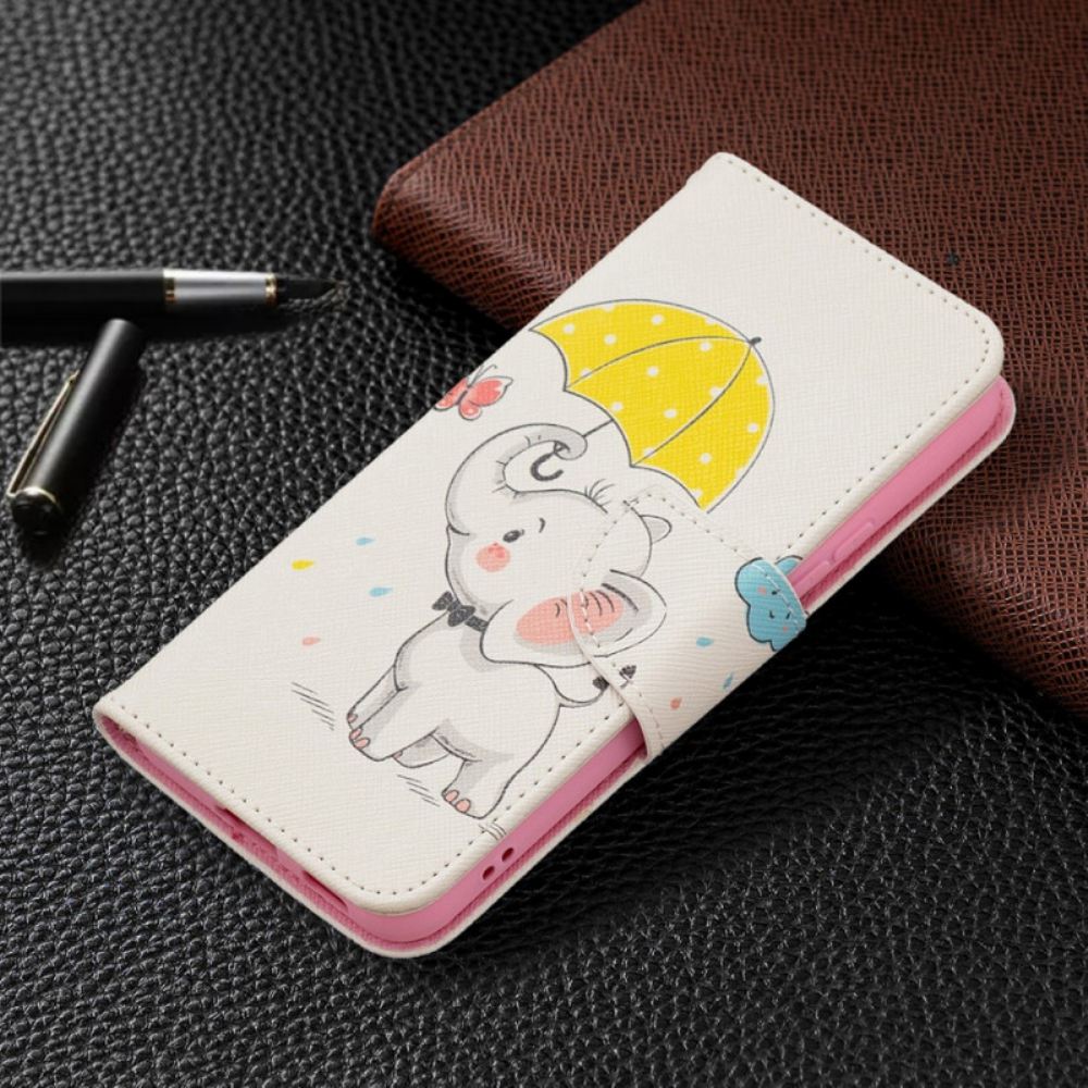Flipové Pouzdro Na Samsung Galaxy S22 5G Slůně