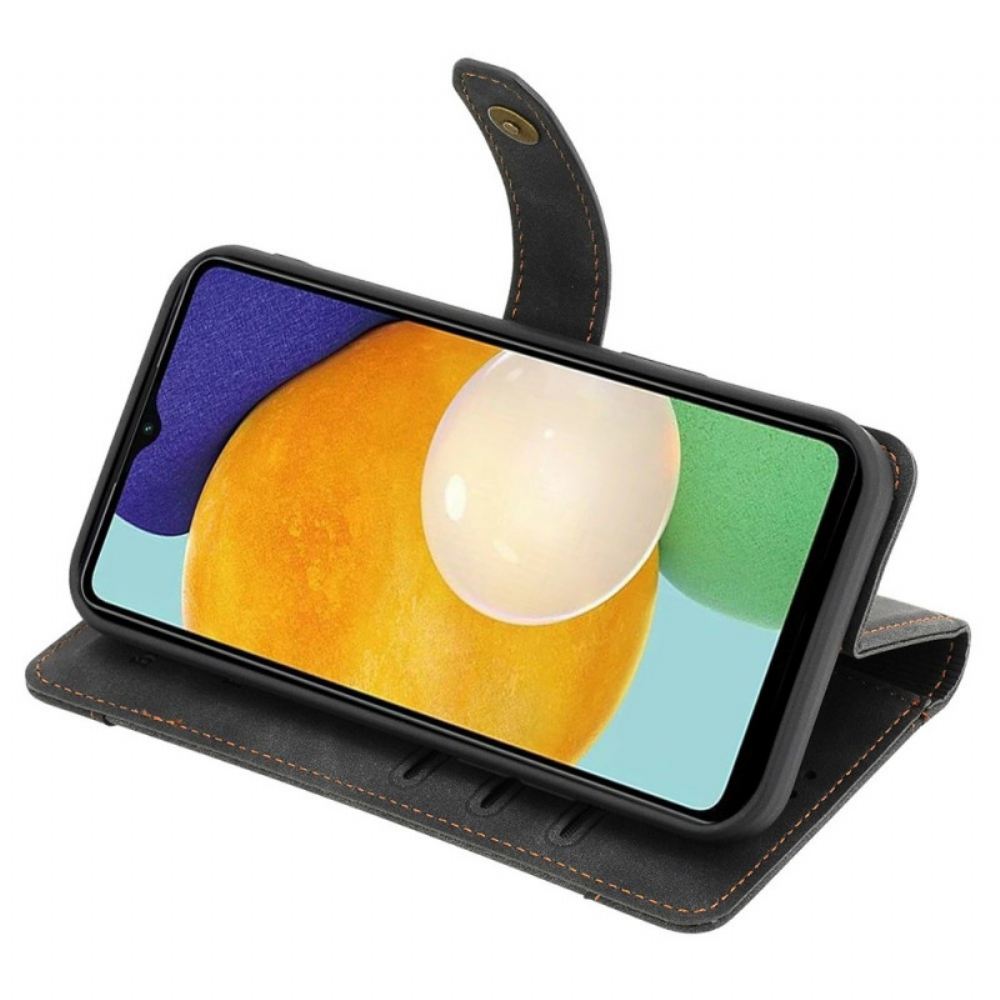 Kožené Pouzdro Na Samsung Galaxy S22 5G S Popruhem Case Craft