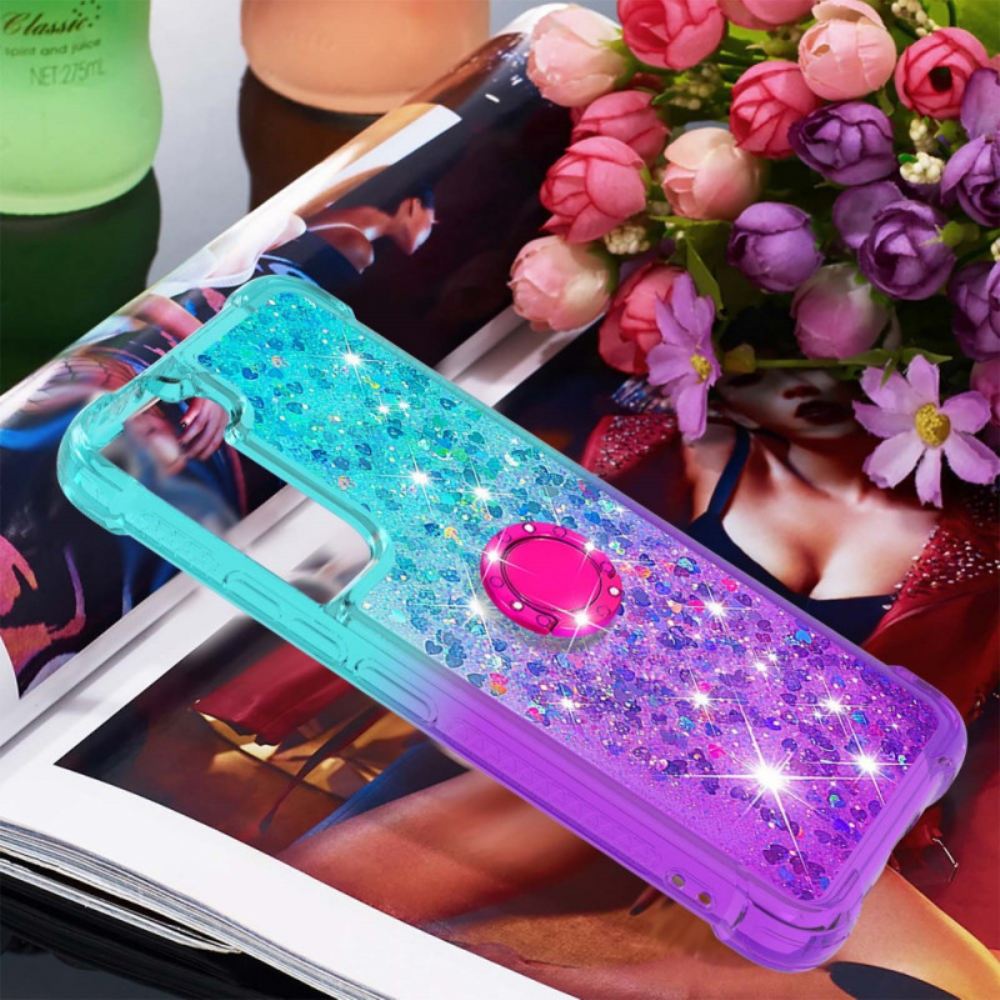 Kryt Na Samsung Galaxy S22 5G Podpěra Třpytivých Prstenů
