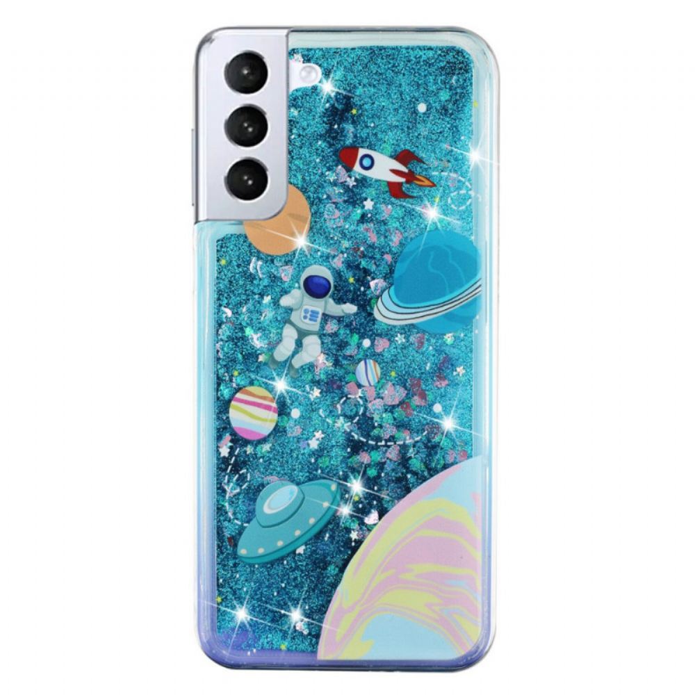 Kryt Na Samsung Galaxy S22 5G Třpytivý Prostor