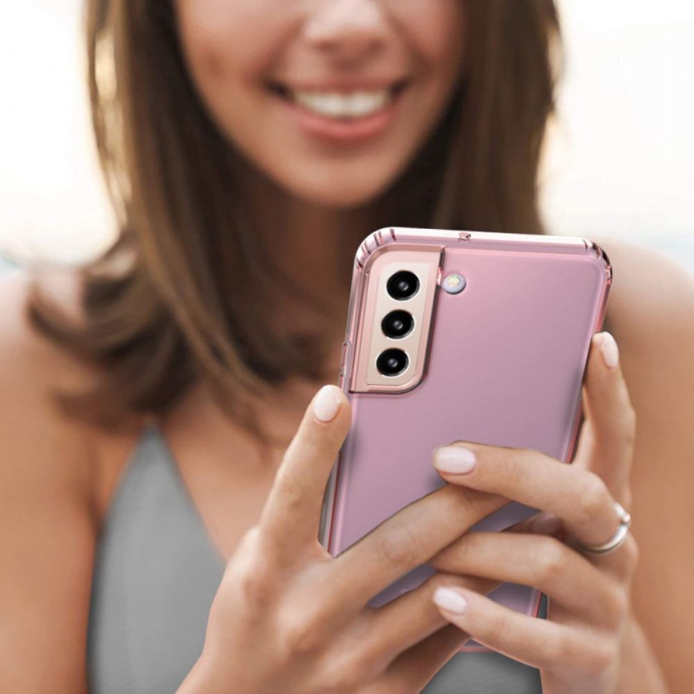 Kryty Na Mobil Na Samsung Galaxy S22 5G Barevná Průhledná
