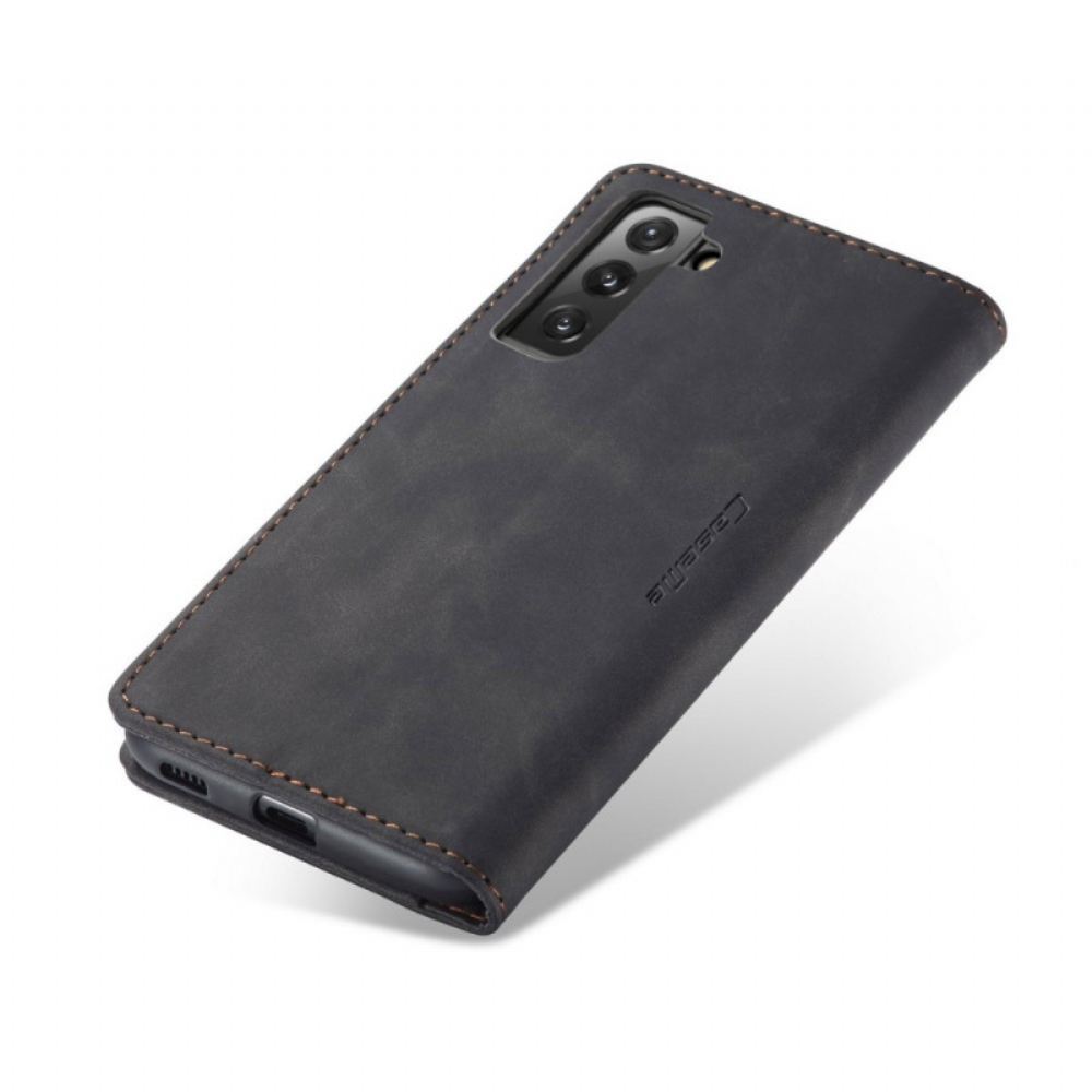 Kryty Na Mobil Na Samsung Galaxy S22 5G Flipové Pouzdro Caseme Umělá Kůže