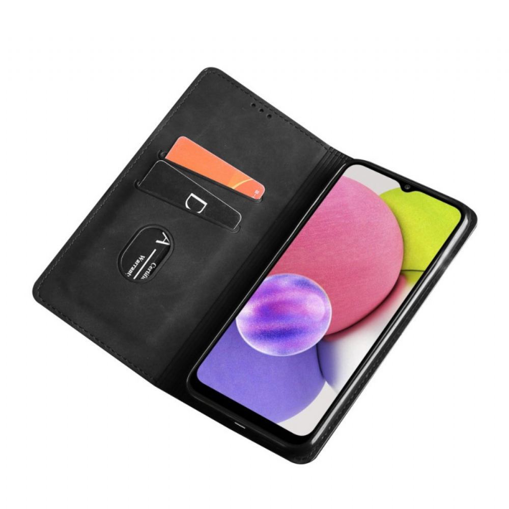 Kryty Na Mobil Na Samsung Galaxy S22 5G Flipové Pouzdro Dotek Kůže
