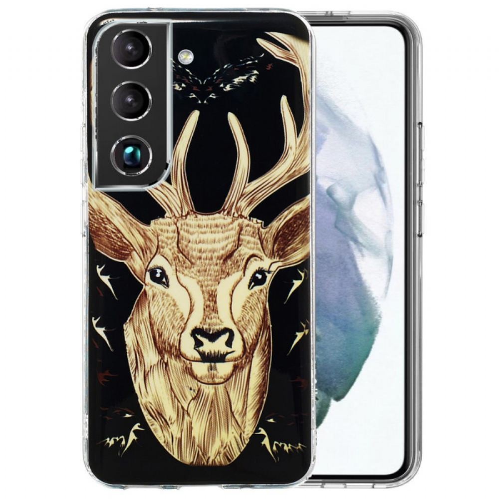Kryty Na Mobil Na Samsung Galaxy S22 5G Fluorescenční Majestátní Jelen