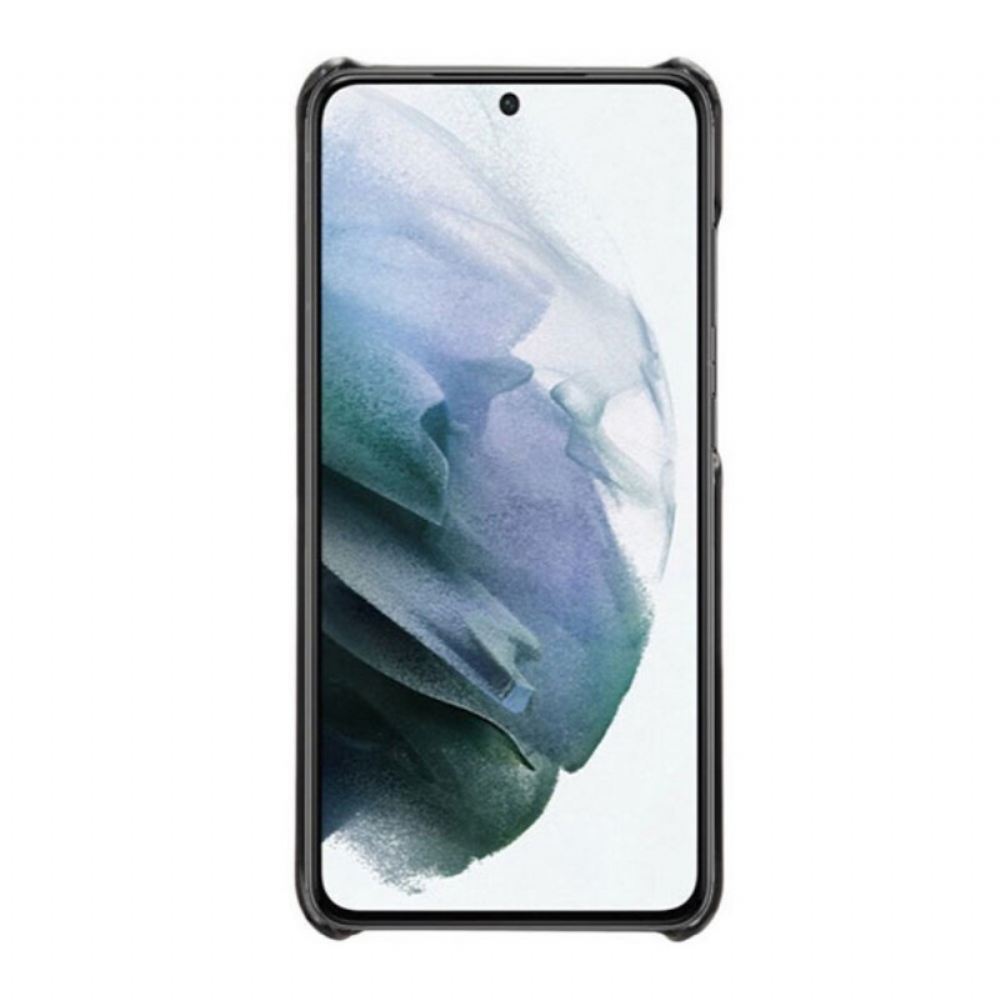Kryty Na Mobil Na Samsung Galaxy S22 5G Kožený Efekt Ksq