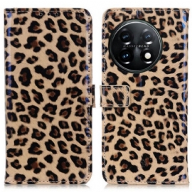 Flipové Pouzdro Na OnePlus 11 5G Leopard