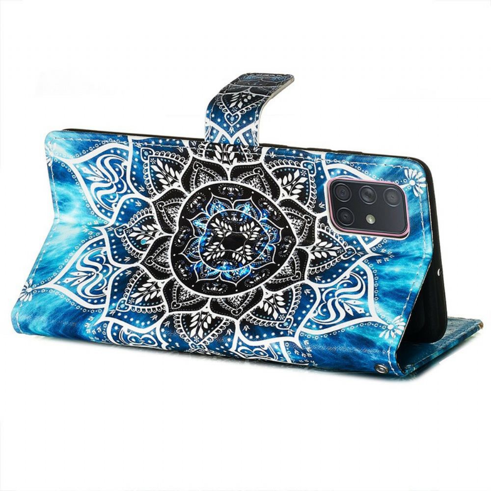 Flipové Pouzdro Na Samsung Galaxy A71 Mandala Na Obloze