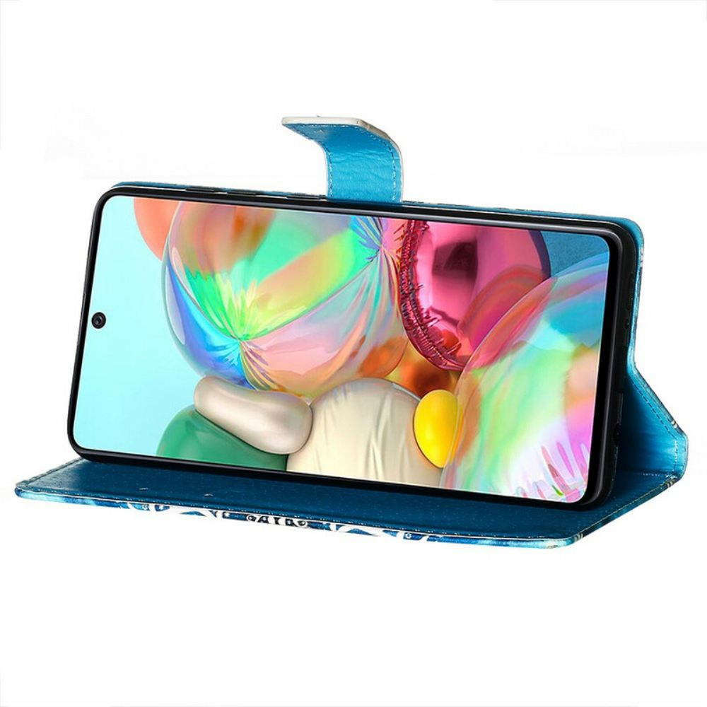 Flipové Pouzdro Na Samsung Galaxy A71 Mandala Na Obloze