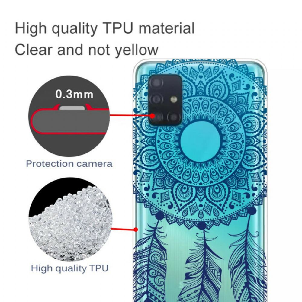 Kryt Na Samsung Galaxy A71 Jednoduchá Květinová Mandala