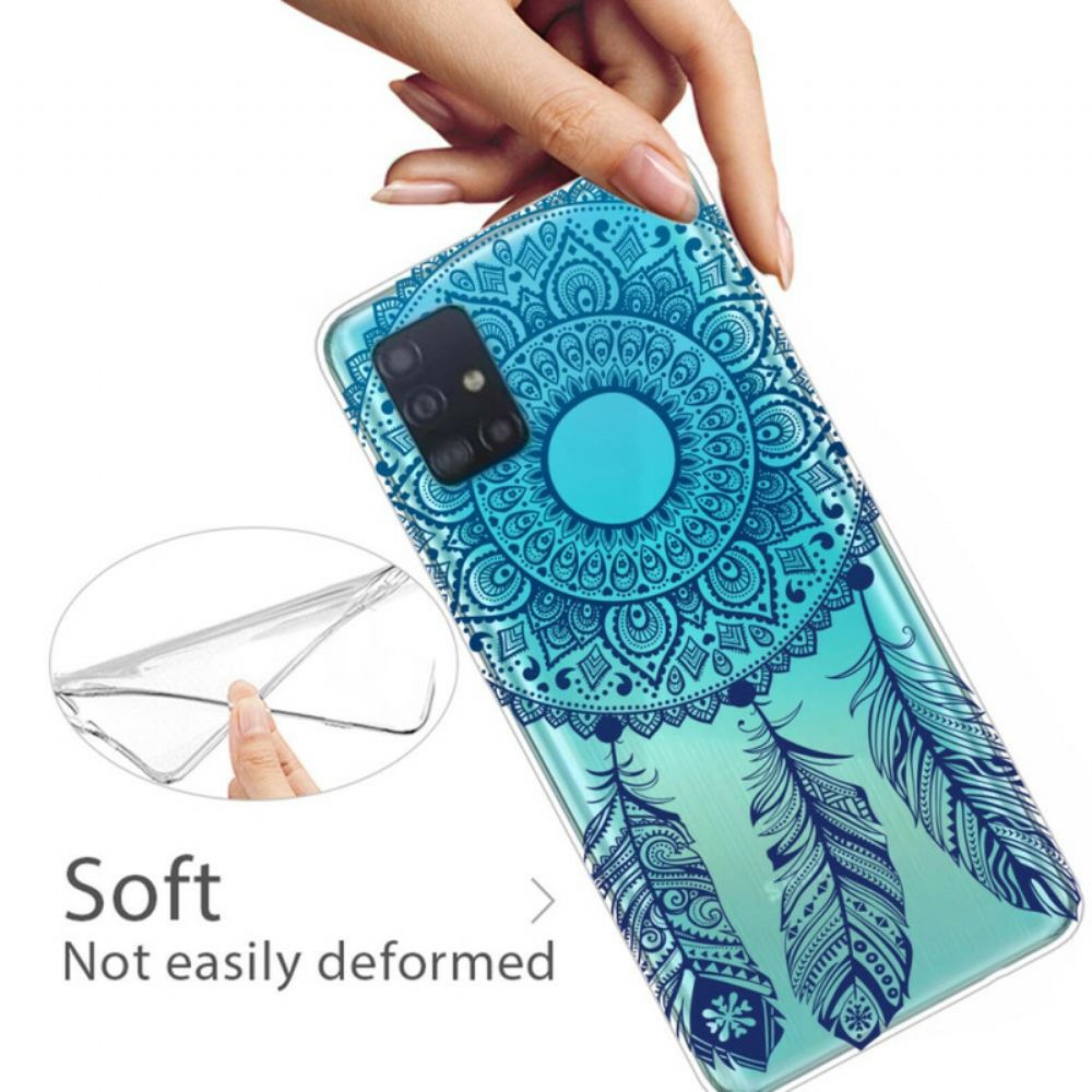 Kryt Na Samsung Galaxy A71 Jednoduchá Květinová Mandala