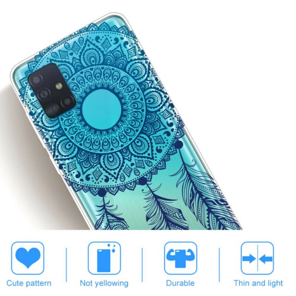 Kryt Na Samsung Galaxy A71 Jednoduchá Květinová Mandala