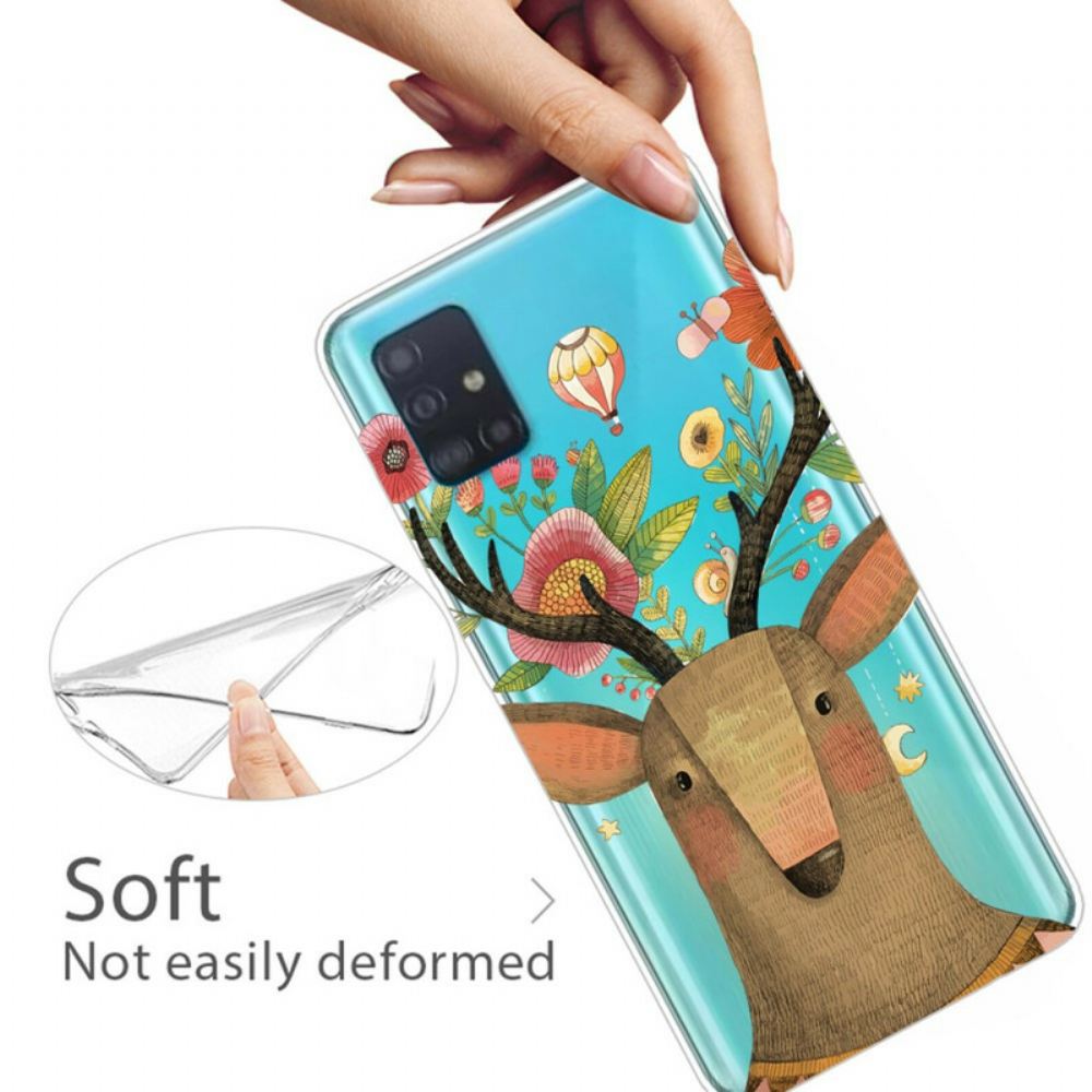 Kryt Na Samsung Galaxy A71 Kmenový Jelen