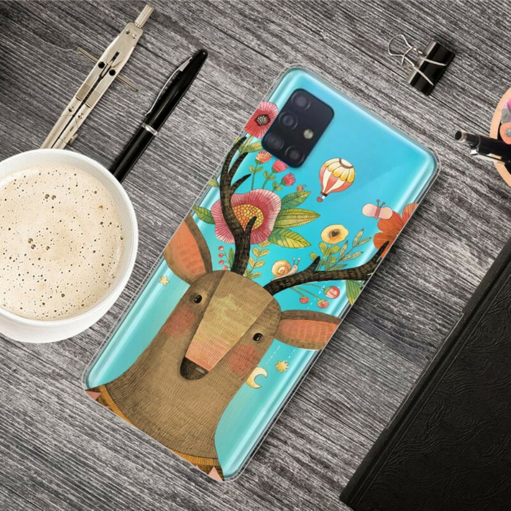 Kryt Na Samsung Galaxy A71 Kmenový Jelen