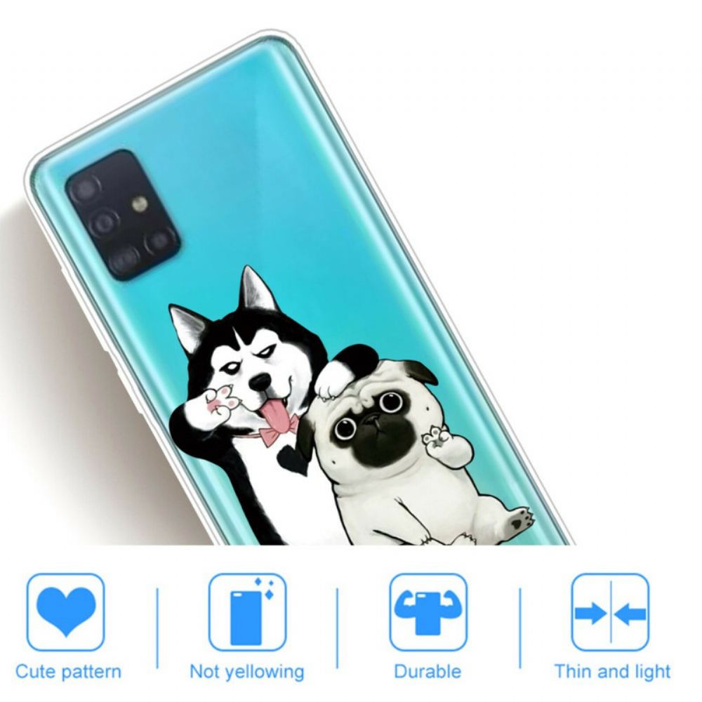 Kryt Na Samsung Galaxy A71 Legrační Psi