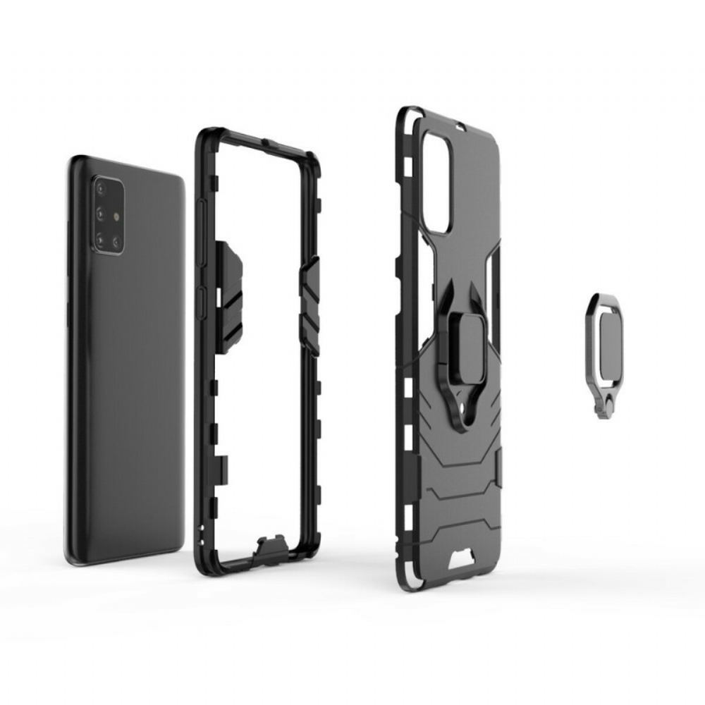 Kryt Na Samsung Galaxy A71 Odolný Vůči Prstenu
