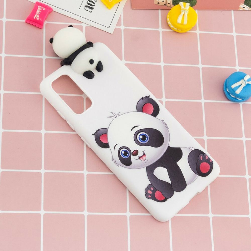 Kryt Na Samsung Galaxy A71 Roztomilá 3d Panda