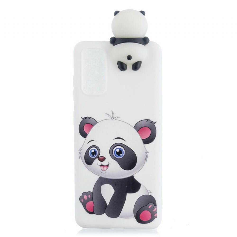 Kryt Na Samsung Galaxy A71 Roztomilá 3d Panda