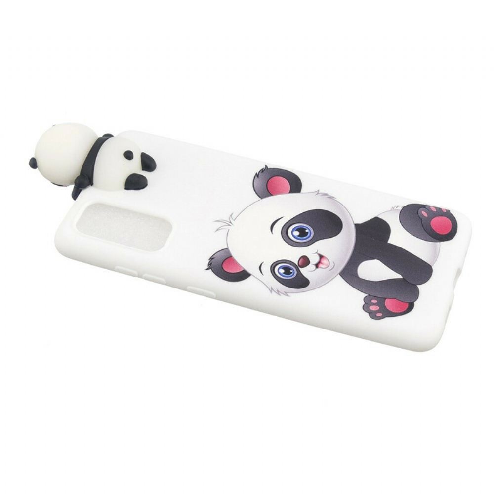 Kryt Na Samsung Galaxy A71 Roztomilá 3d Panda