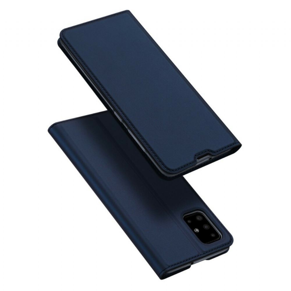 Kryty Na Mobil Na Samsung Galaxy A71 Flipové Pouzdro Skin Pro Dux Ducis