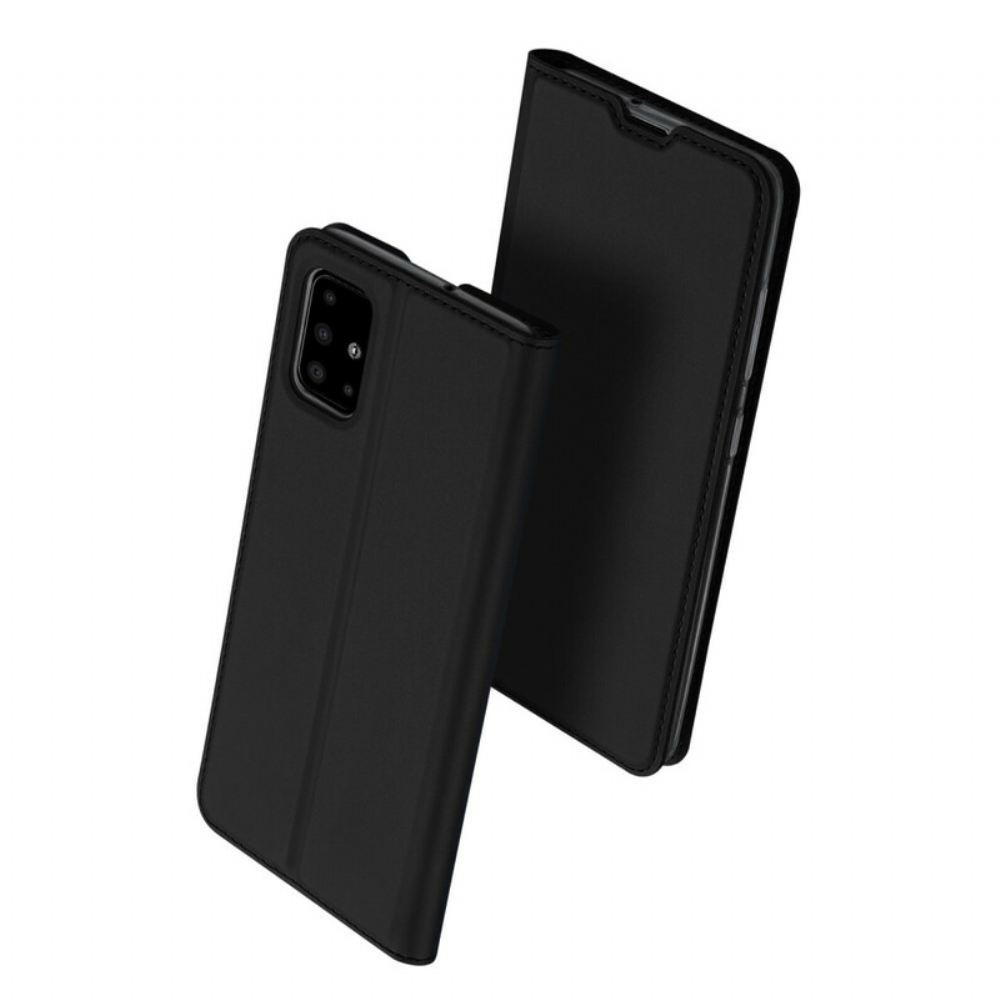 Kryty Na Mobil Na Samsung Galaxy A71 Flipové Pouzdro Skin Pro Dux Ducis