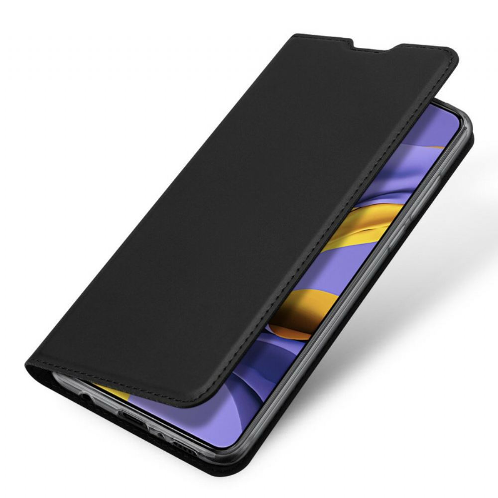 Kryty Na Mobil Na Samsung Galaxy A71 Flipové Pouzdro Skin Pro Dux Ducis