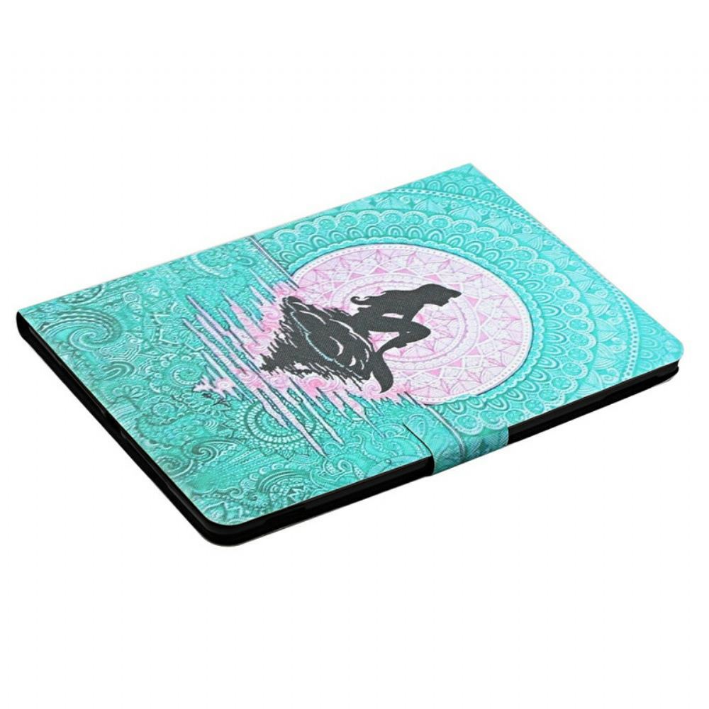 Flipové Pouzdro Na Samsung Galaxy Tab A7 Lite Mandala Mořské Panny