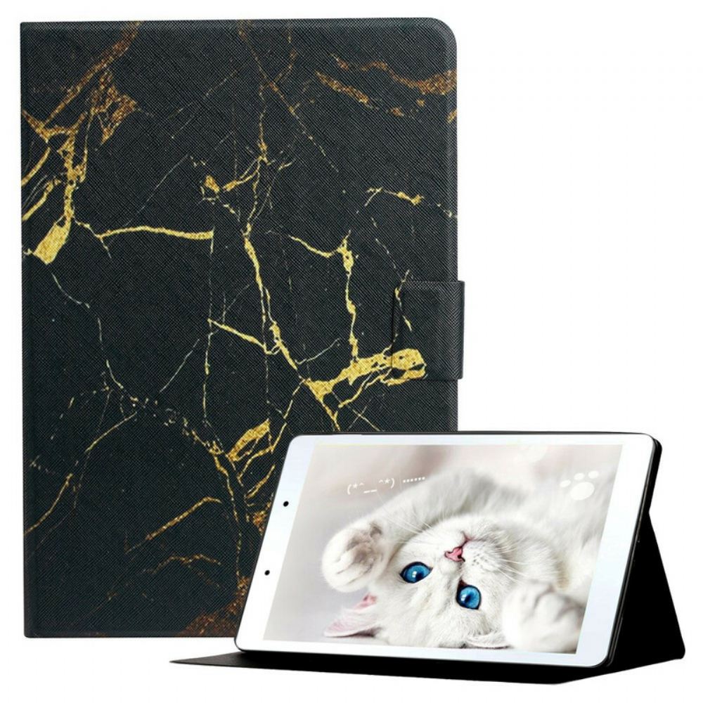 Flipové Pouzdro Na Samsung Galaxy Tab A7 Lite Styl Mramoru