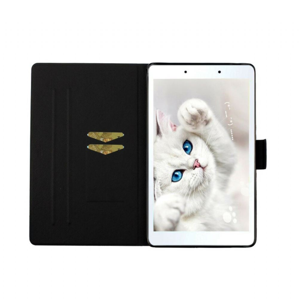 Flipové Pouzdro Na Samsung Galaxy Tab A7 Lite Styl Mramoru