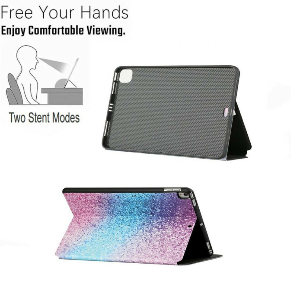 Kryty Na Mobil Na Samsung Galaxy Tab A7 Lite Dvě Flitry Ozdobné Klapky