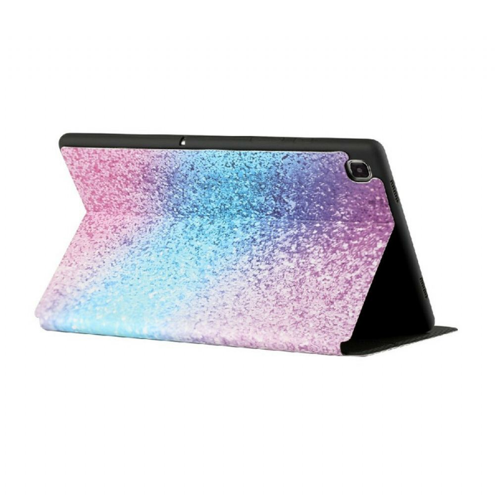 Kryty Na Mobil Na Samsung Galaxy Tab A7 Lite Dvě Flitry Ozdobné Klapky
