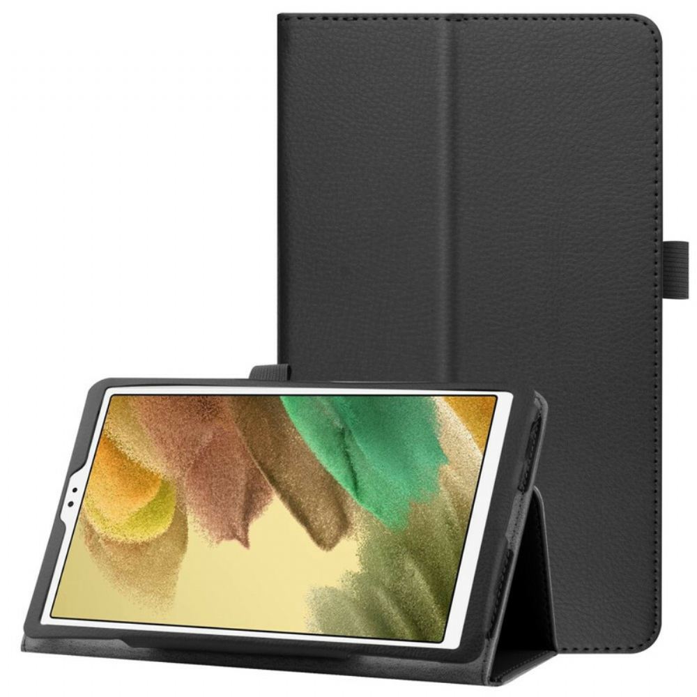 Pouzdra Na Samsung Galaxy Tab A7 Lite 2 Chlopně Z Umělé Kůže Litchi