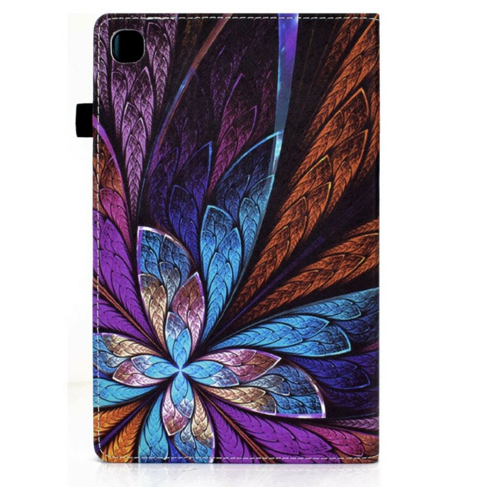 Pouzdra Na Samsung Galaxy Tab A7 Lite Abstraktní Květina