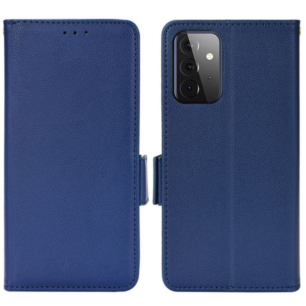 Kožené Pouzdro Na Samsung Galaxy A53 5G Flipové Pouzdro Klapka Dvojité Nové Barvy