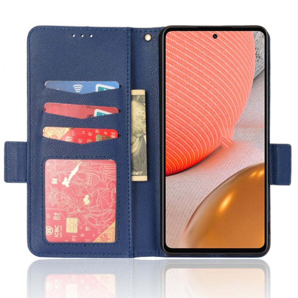 Kožené Pouzdro Na Samsung Galaxy A53 5G Flipové Pouzdro Klapka Dvojité Nové Barvy