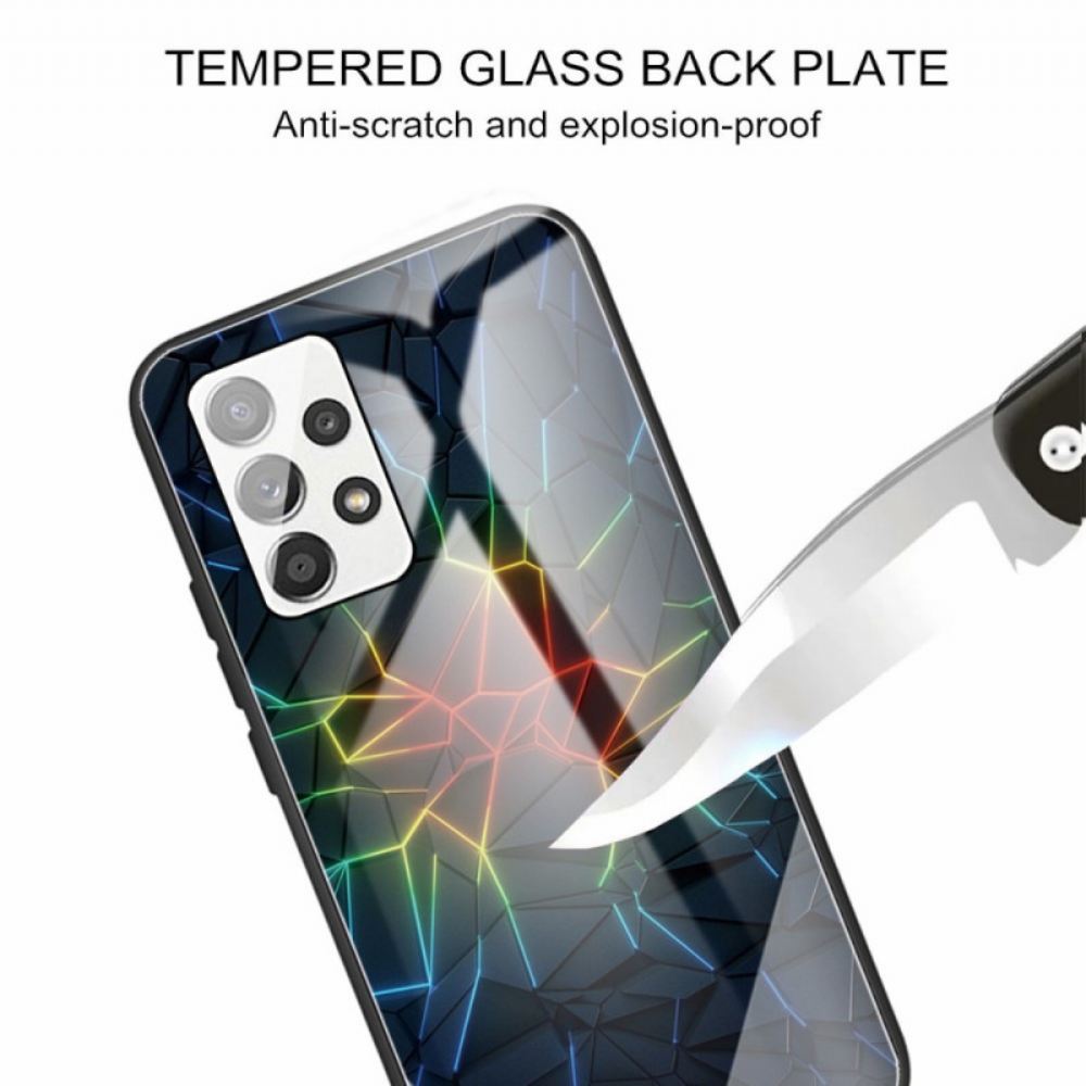 Kryt Na Samsung Galaxy A53 5G Geometrie Tvrzené Sklo