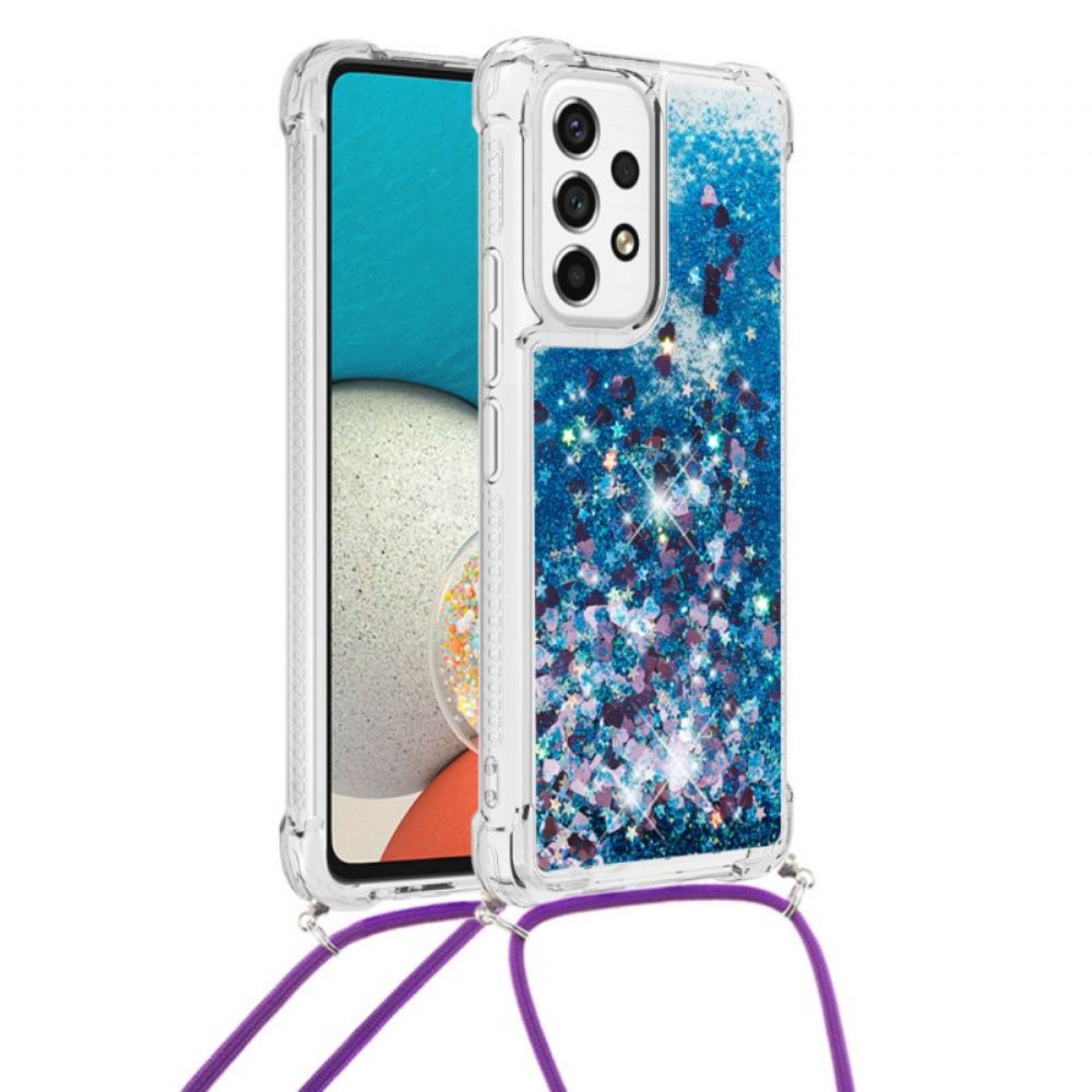 Kryt Na Samsung Galaxy A53 5G Na Lana Stahovací Flitry