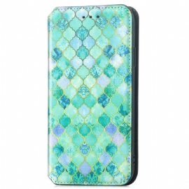 Kožené Pouzdro Folio Na Xiaomi 14t Pro Rfid Caseneo