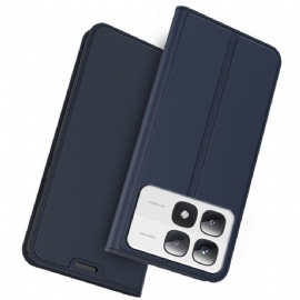 Kožené Pouzdro Folio Na Xiaomi 14t Pro Velmi Jemné