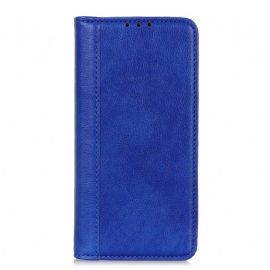 Kožené Pouzdro Folio Xiaomi 14t Pro Štípaná Kůže