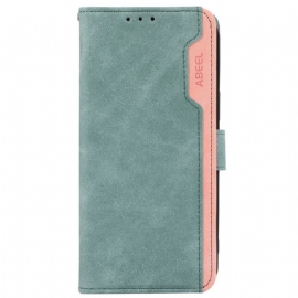 Kožený Kryt Na Xiaomi 14t Pro Dvoutónový S Blokováním Rfid