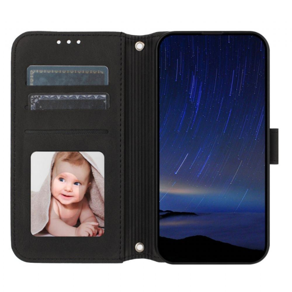 Kožený Kryt Na Xiaomi 14t Pro Řemínek Vlys