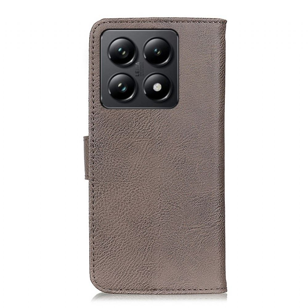 Kožený Kryt Xiaomi 14t Pro Chazneh