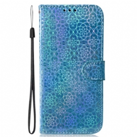 Kožený Kryt Xiaomi 14t Pro Diskotékový Styl