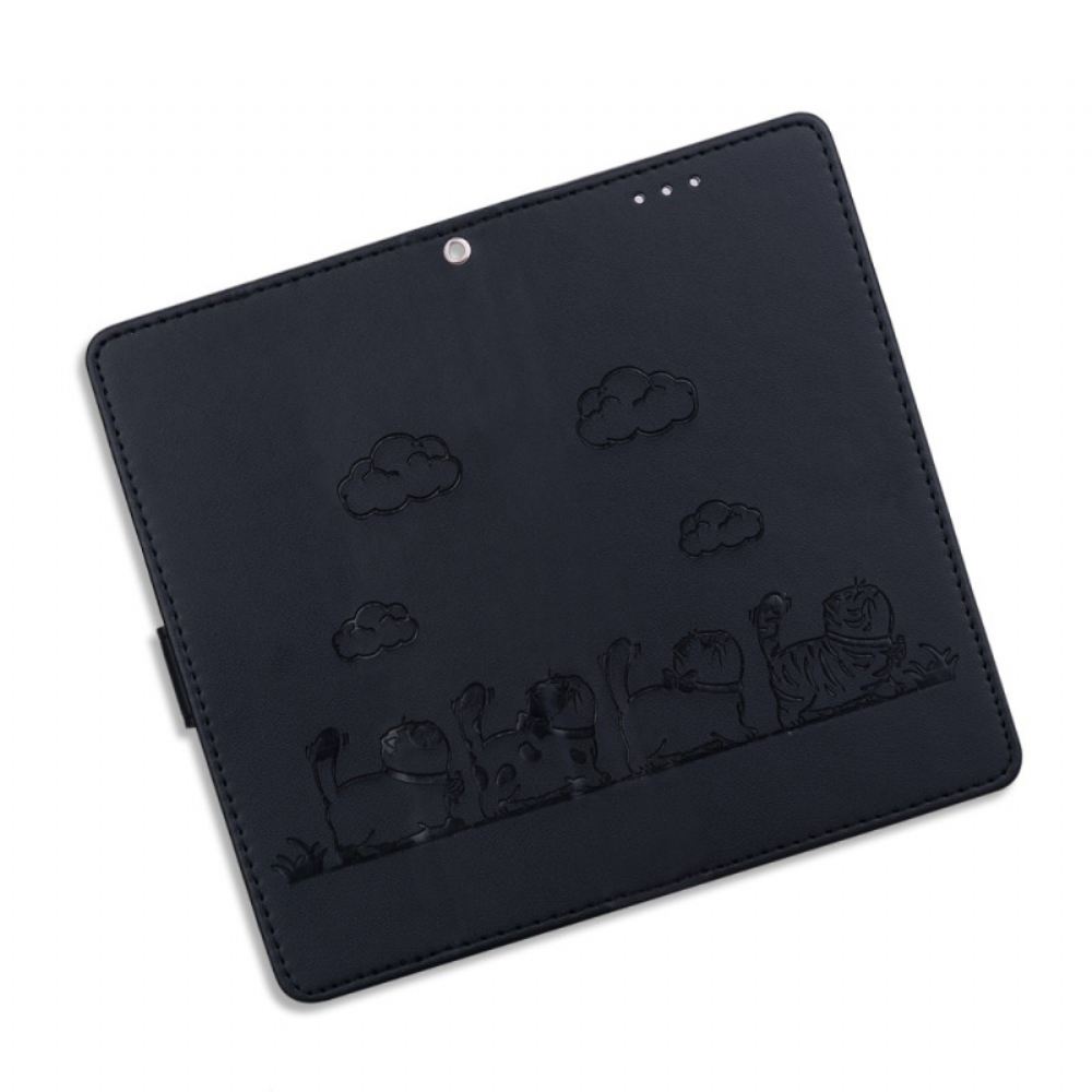 Kožený Kryt Xiaomi 14t Pro Grafické Blokování Rfid