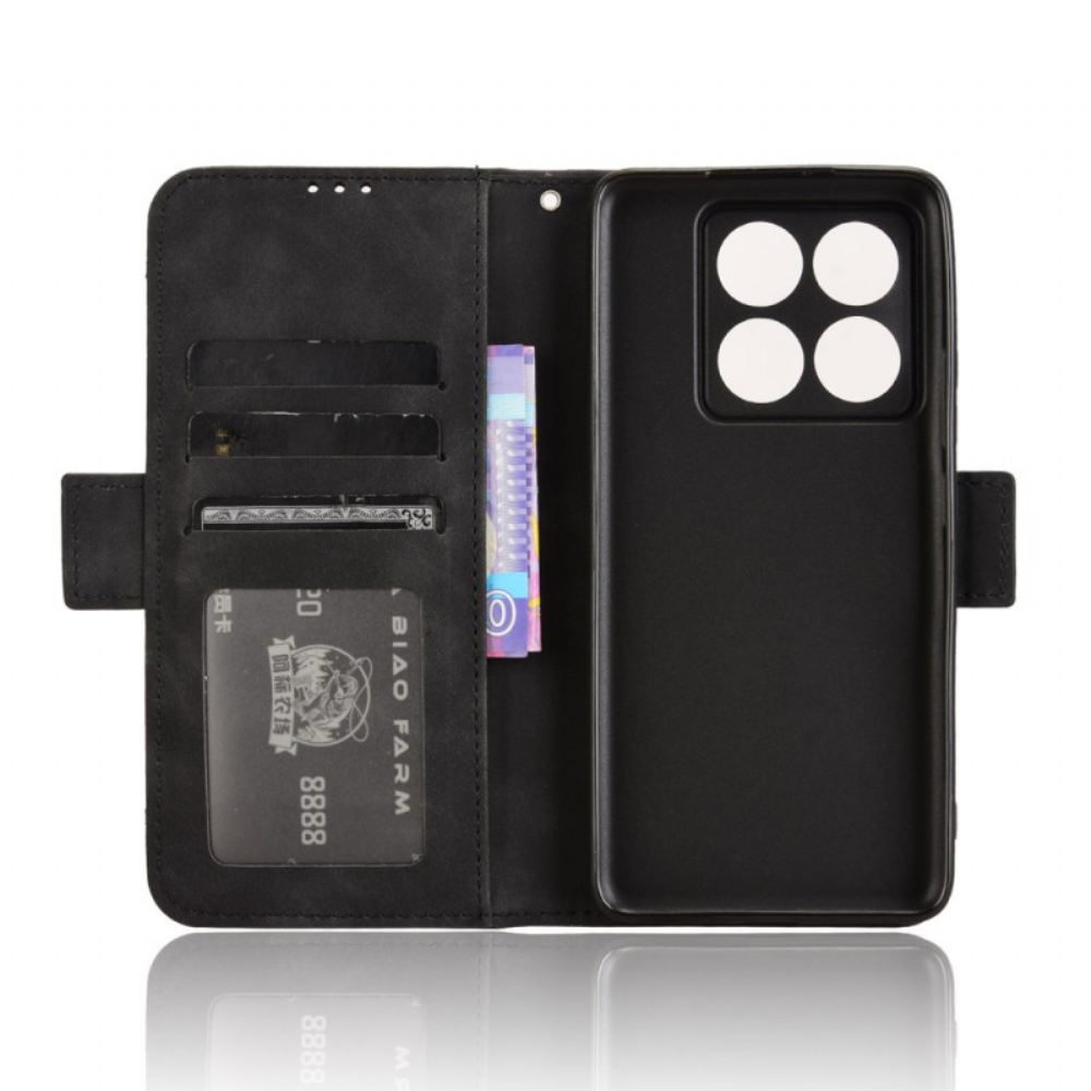 Kožený Kryt Xiaomi 14t Pro Multi-card