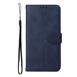 Kožený Kryt Xiaomi 14t Pro Obyčejná Umělá Kůže